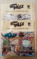 GILES CARTOONS 1999 CALENDAR & ANNUAL GIFT PACK - MINT IN ORIGINAL PACKAGING