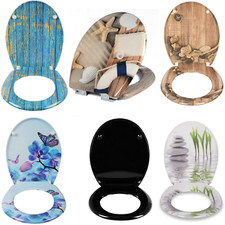 Woltu toilet seat soft - toilet, close