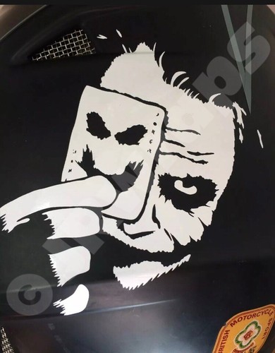 Joker face stickers - joker,