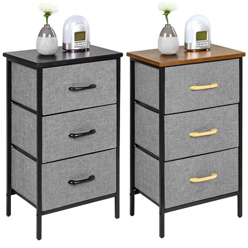 Fabric chest drawers - chest,