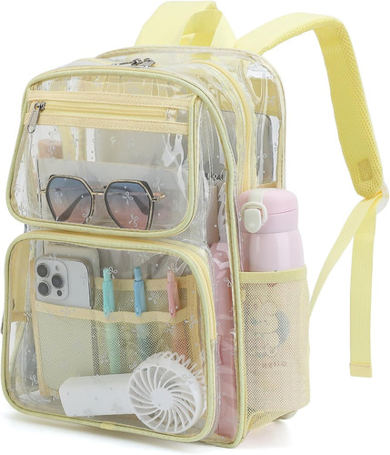 Bow clear backpack - clear, for