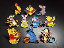 10 x Winnie The Pooh Enamel