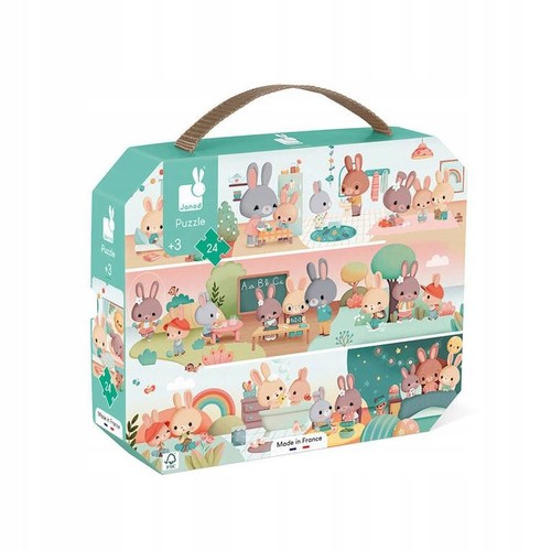 Janod 24pc jigsaw puzzle - janod, in