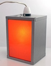 Barfen Photo Darkroom Mono Safelight Lamp Kodak Red/ Orange Filter - 240v mains