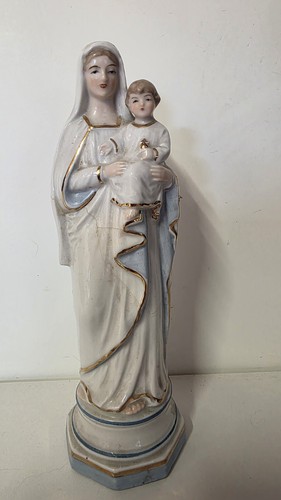 Vintage madonna and - vintage, child