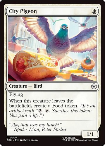 City pigeon mtg m - city,
