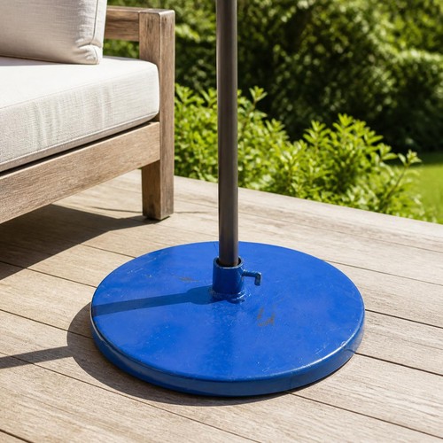 Cast iron patio umbrella - patio, base