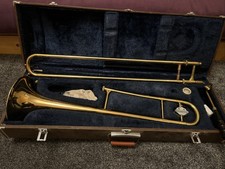 Holton Collegiate TR602R Trombone With Original Case