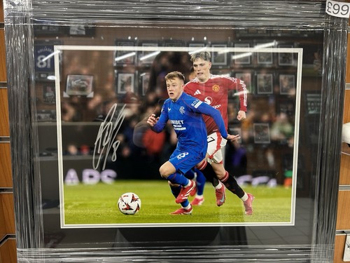 Connor barron signed framed - connor,
