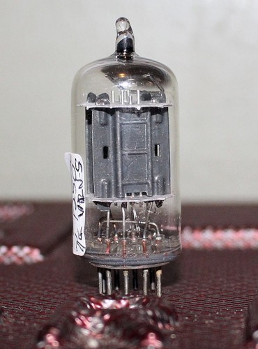 Rca 12ax7 ecc83 blk plate - 12ax7,