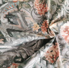 1 x "Laurencia" by CROWSON fabric remnant. Vintage Floral. 137 x 103cm, 54 x 41"