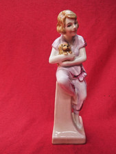 Royal doulton lido lady - royal, "