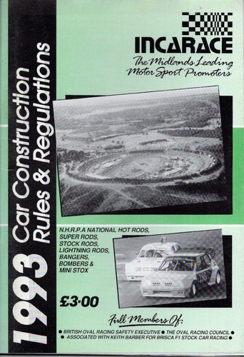 1993 incarace car construction - incarace,