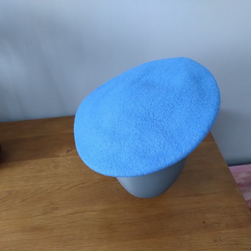 United nations blue - blue, beret