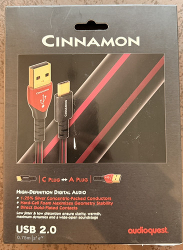 Audioquest cinnamon usb type - usb,