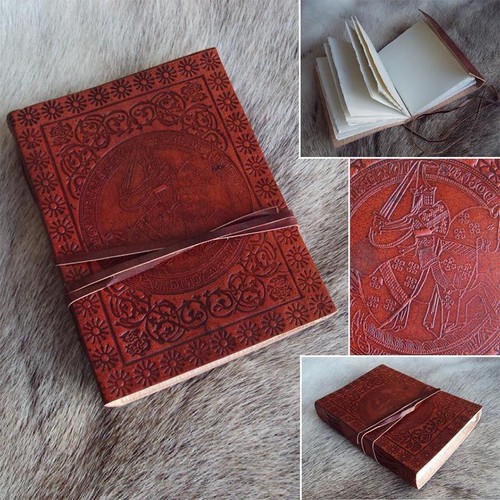 Hand crafted leather - hand, medieval