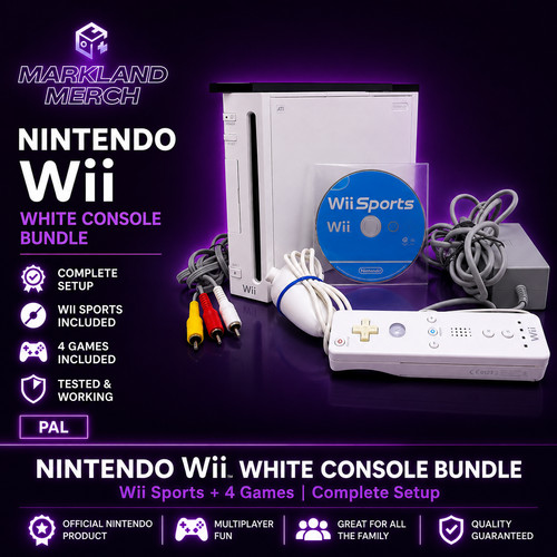 Nintendo wii white - nintendo, console