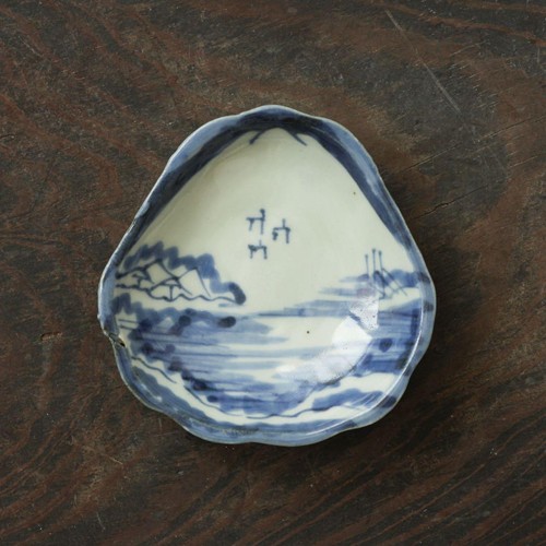 Antique imari fuji - ko-imari,