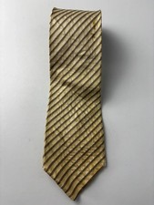 Vintage Gucci Silk Tie Gold &