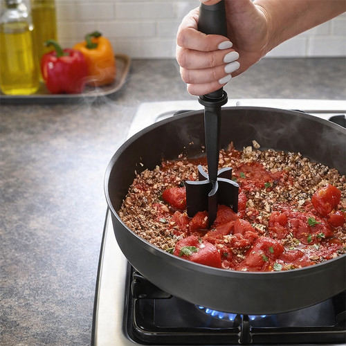 Meat chopper masher - masher, heat