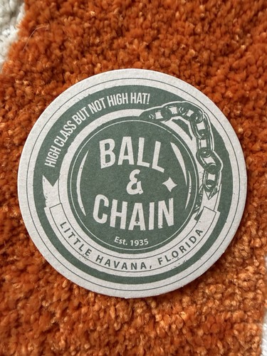 Ball chain beer mat little - chain,