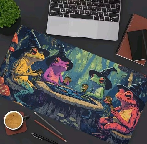 Frog wizards tcg - frog, playmat