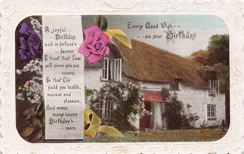 Birthday wishes thatched - birthday,