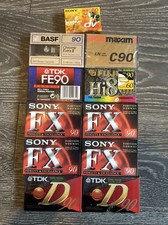 Blank audio cassette tapes - blank,