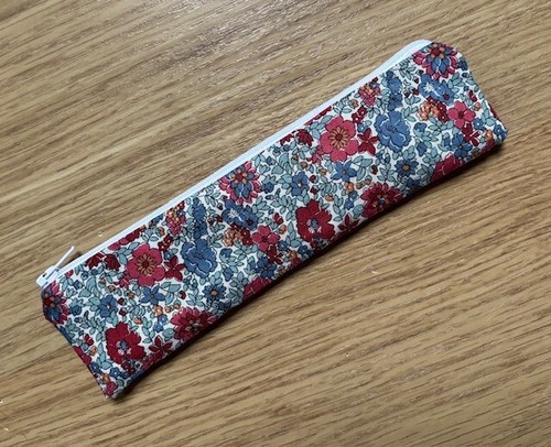 Handmade skinny pencil case - handmade,