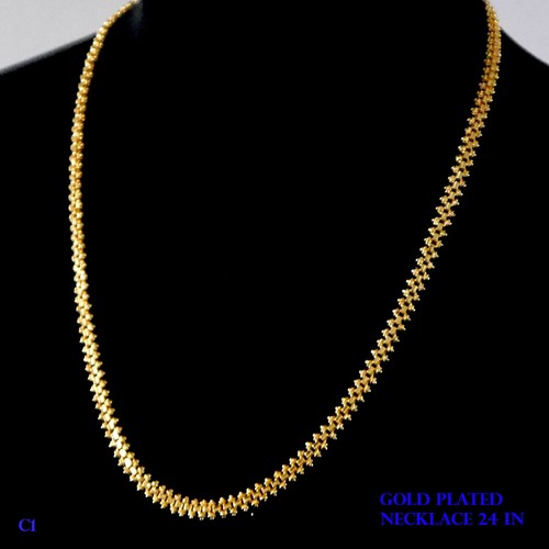 22k carat gold plated chain - 22k,