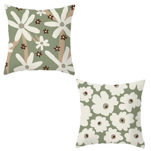 Green cushion covers - green, sage