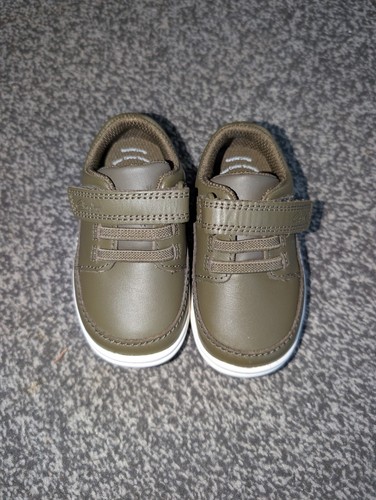 Clarks baby shoes olive - clarks, 3.5g