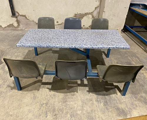 Rectangular dining table 6 - table,