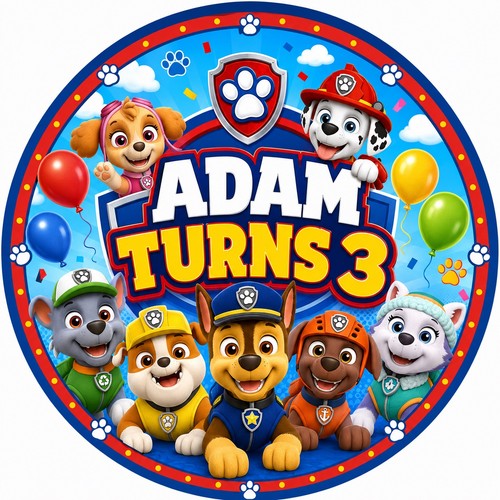 4cm personalised for paw - 20,