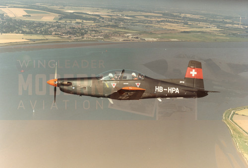 Pilatus original photo - pc-9,