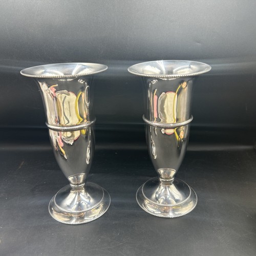 Vintage pair silver plate - pair,