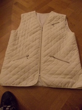 New Ladies White Gilet