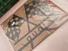 audi  Check Flag Metal Sign