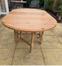 Solid Pine Gate-Leg Table