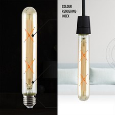 T185 Antique Style Edison Vintage LED Light Bulbs Industrial Retro Lamps E27 4W