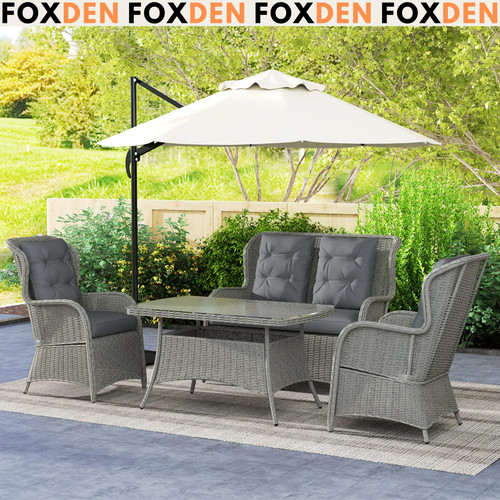 Sofa set 4piece - sofa, pe