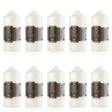 Unscented Pillar Candles