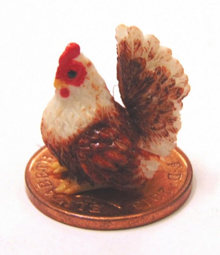 Dolls house chicken - dolls,