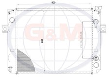 Radiator for forklift truck - radiator,