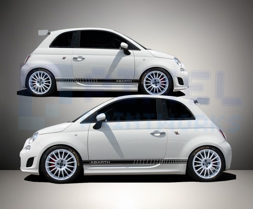Abarth stuttered lines side - abarth,