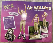 Bratz Kidz Air Walkers Trampoline Shoes in Original Box up to size 6 adjustable 