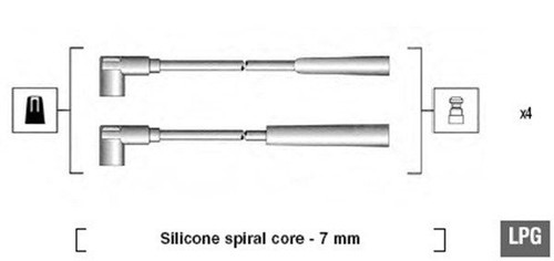 Ignition cable kit - ignition,