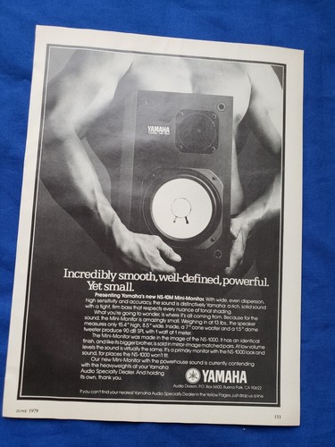 Yamaha 10m loudspeaker - ns-10m,