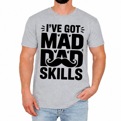 Mad dad skills mens shirt - mad,