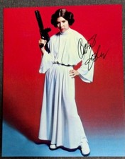 Star Wars Carrie Fisher  C.O.A